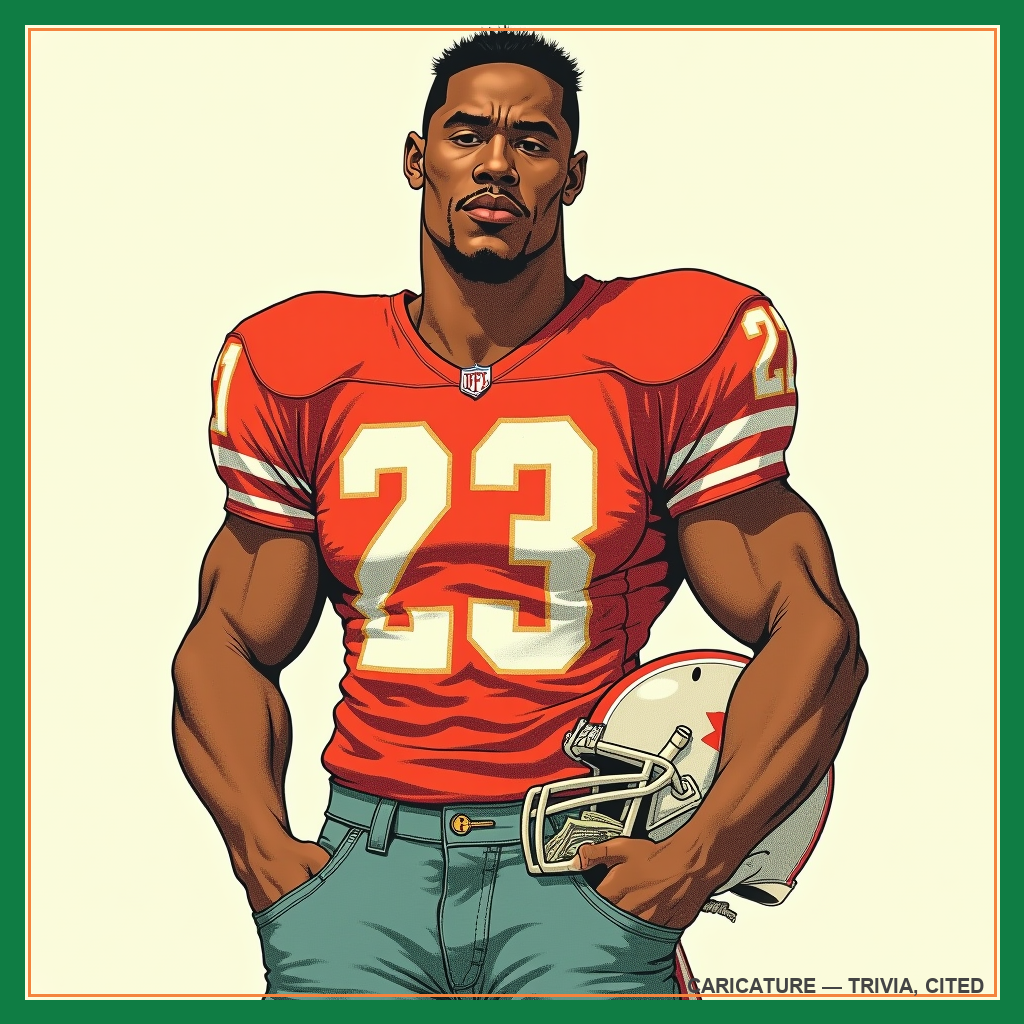 caricature of Dwayne Johnson