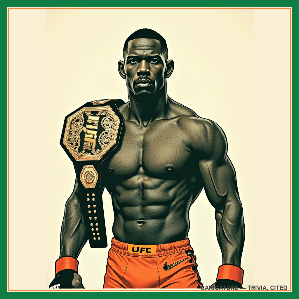 caricature of Jon Jones