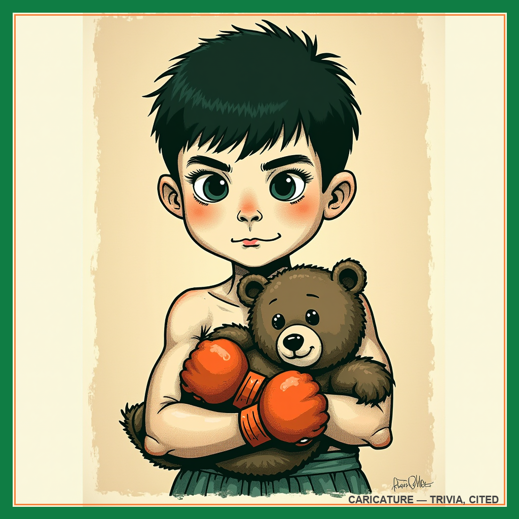 caricature of Khabib Nurmagomedov