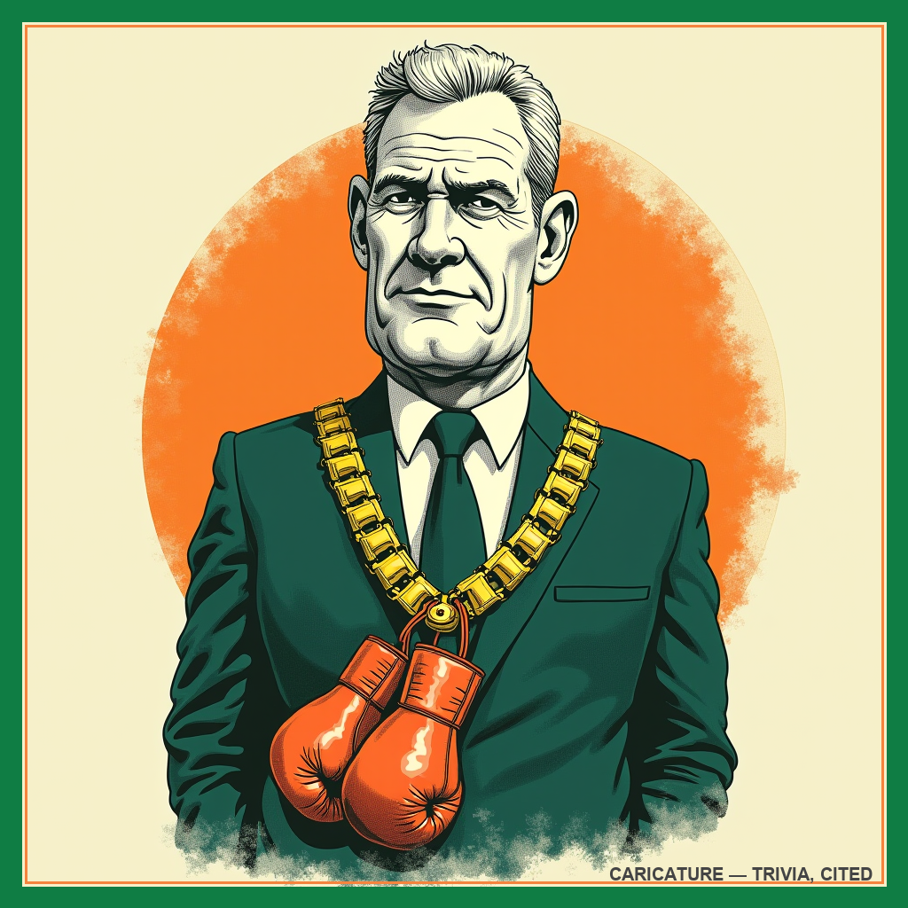 caricature of Vitali Klitschko