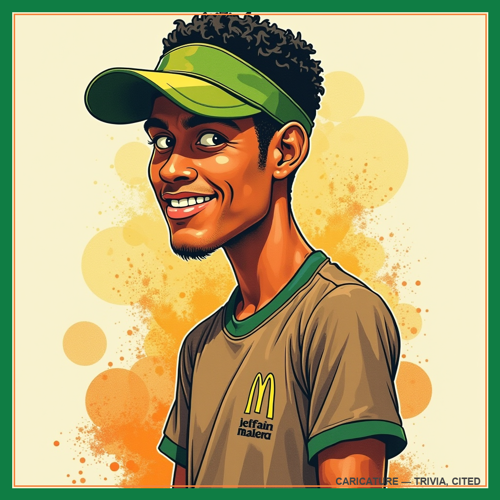 caricature of Anderson Silva